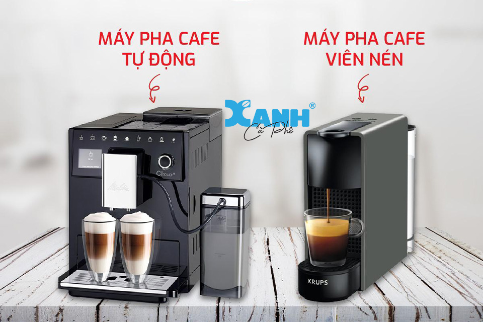 máy pha cà phê viên nén