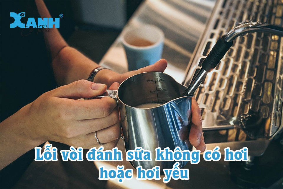 máy pha cà phê bị hỏng 