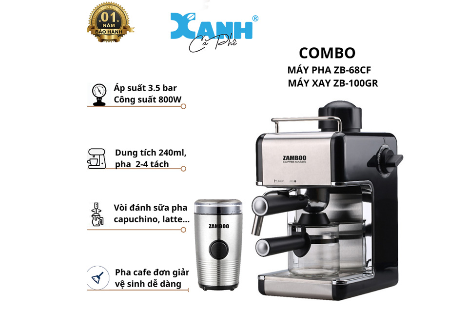 Tổng hợp 5 máy pha cà phê giá rẻ nhất 2023