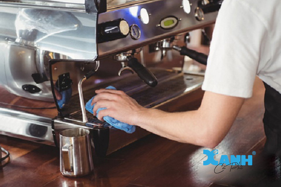 cách sử dụng máy pha cà phê