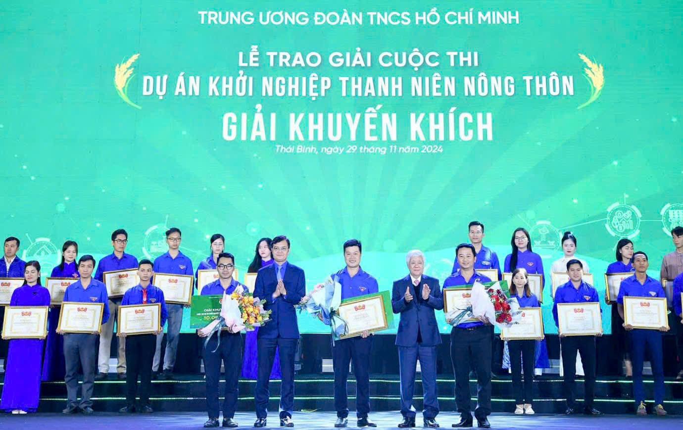 Dự án khởi nghiệp thanh niên nông thôn 2024