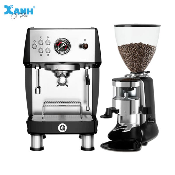 Combo máy pha  3200B Pro + Máy xay Gemilai HC 600