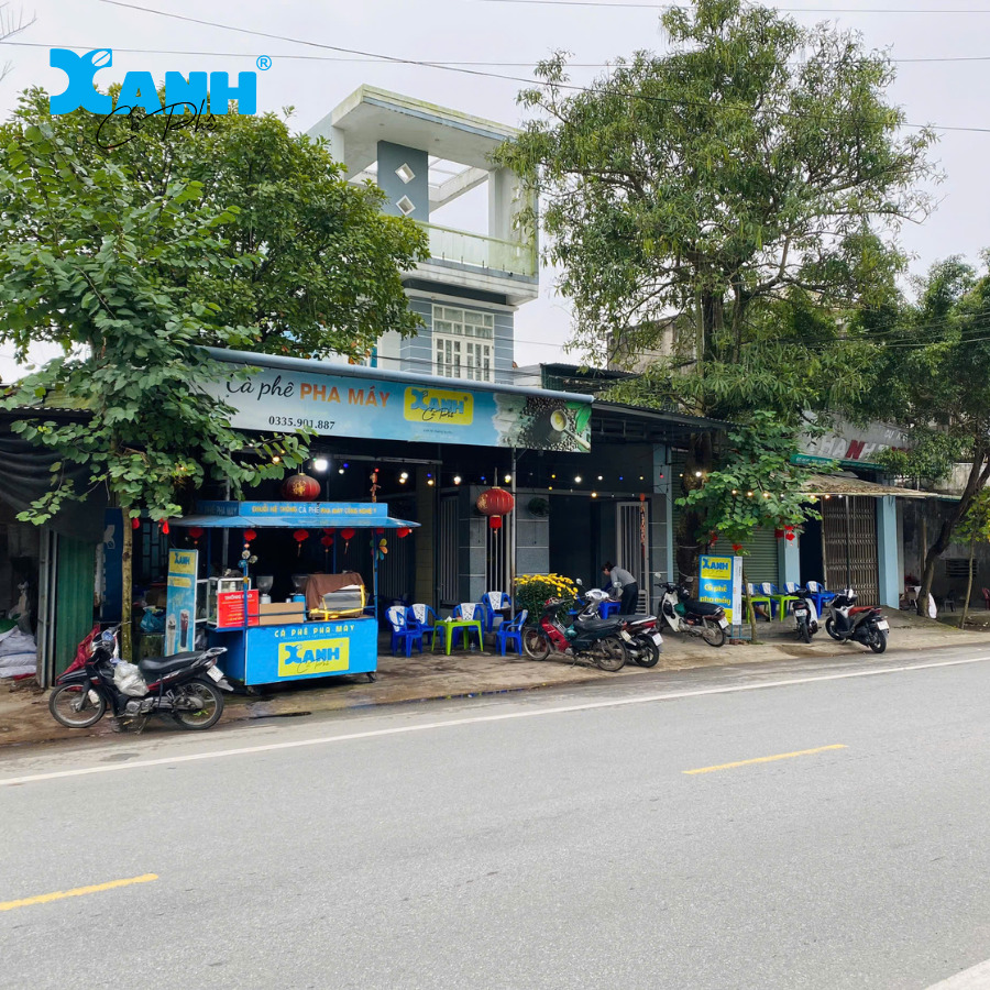 Thương hiệu nhượng quyền của Xanh cà phê