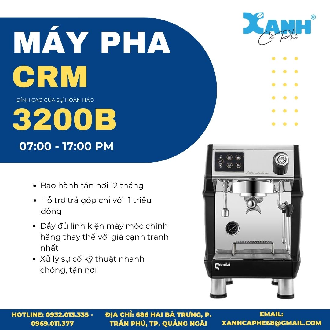 Máy pha cà phê 3200B tại Quảng Ngãi