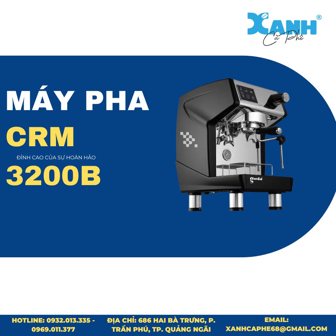 Máy pha cà phê 3200B thiết kế sang trọng, hiện đại