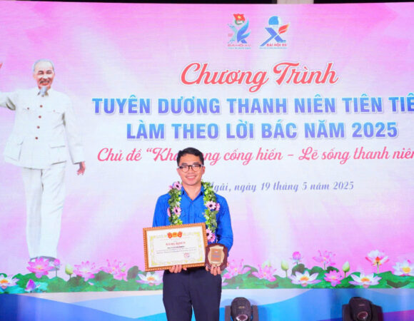 Lê Văn Thương – Tấm gương thanh niên tiên tiến làm theo lời Bác cấp tỉnh năm 2025
