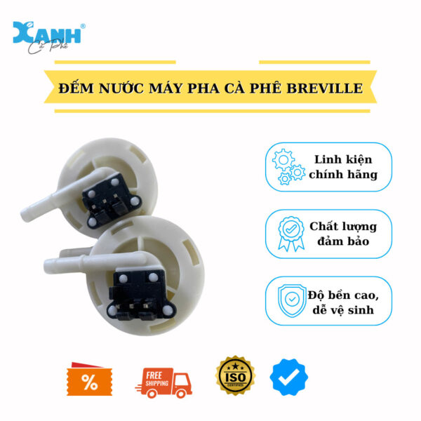 Đếm nước máy pha cà phê Breville