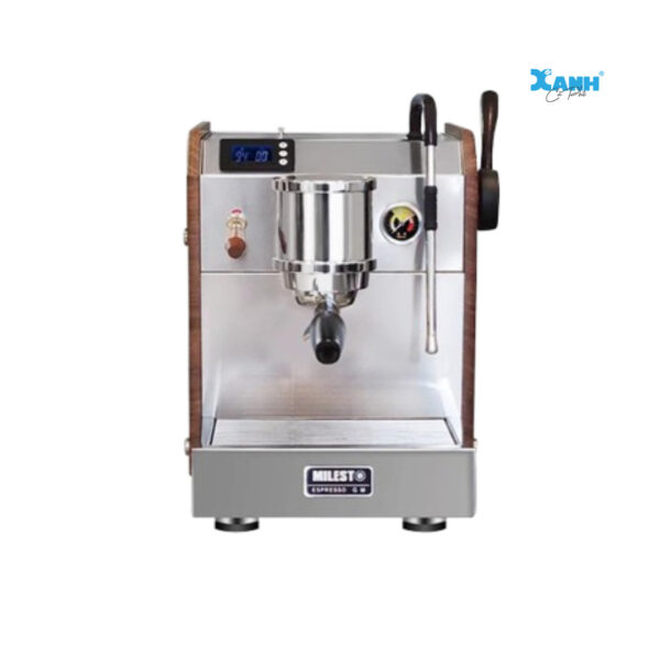 Máy pha cà phê Milesto EM23 Pro – Tự động định lượng giá rẻ