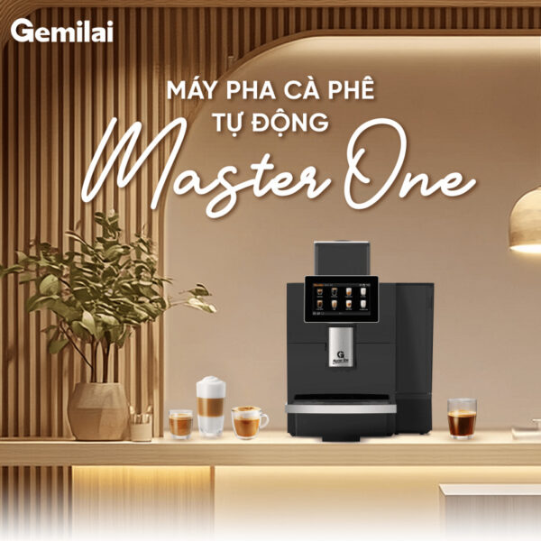 Máy Pha Cà Phê Tự Động Số 1 Gemilai Master One – Thiết kế cho doanh nghiệp, bền bỉ cho vận hành