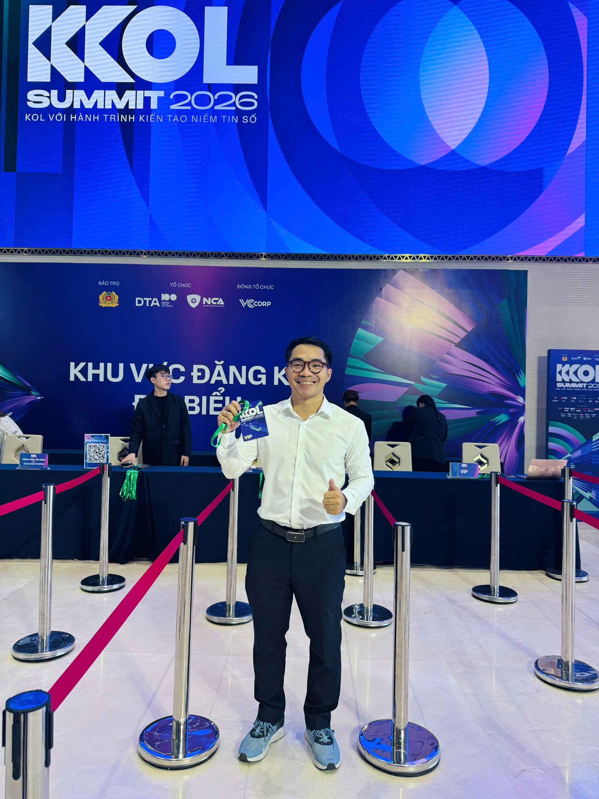 Anh Lê Văn Thương tham dự KOL Summit 2026 – Dấu ấn KOL Quảng Ngãi tại sự kiện toàn quốc
